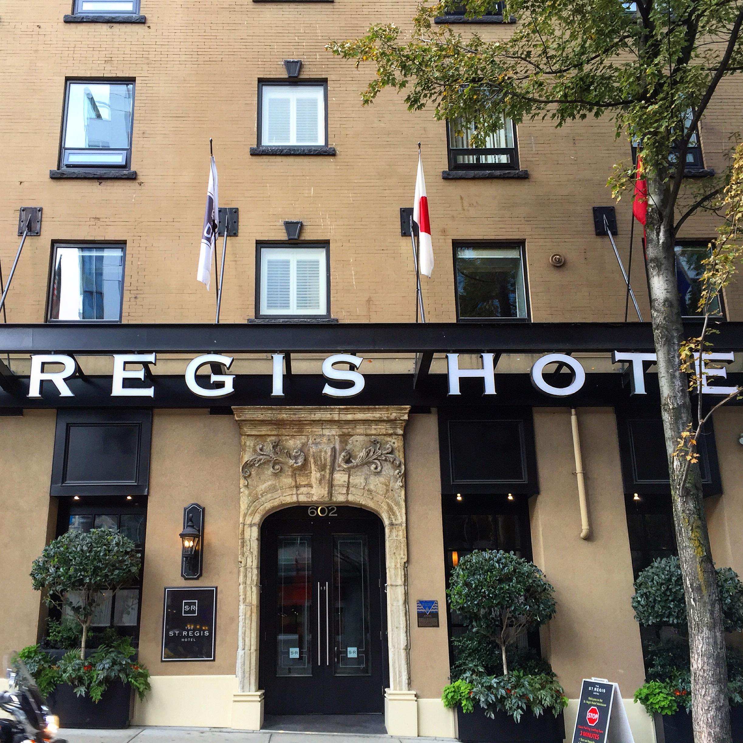 The St. Regis Hotel Vancouver Eksteriør bilde